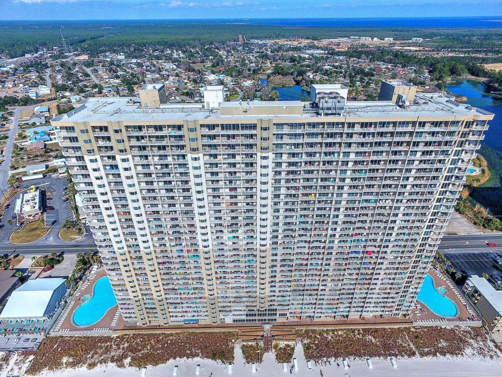 Tidewater Beach Luxury Penthouse With Resort Amenities And A View! 巴拿马城 外观 照片